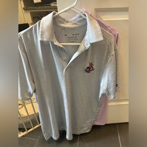 AUBURN under armour medium polo